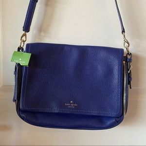 NWT Kate Spade NY Cobble Hill Mayra Bag - Asilah Blue